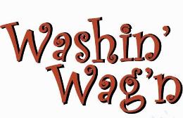 San Diego Mobile Pet Grooming - Washin' Wag'n logo