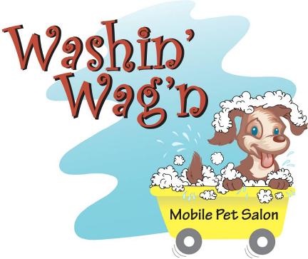 San Diego Mobile Pet Grooming - Washin' Wag'n logo